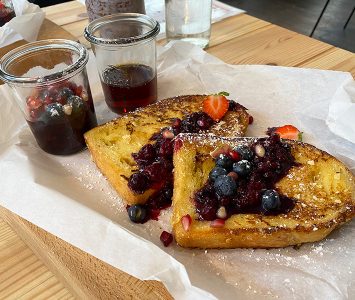 Frühstück im Sneak In in Wien