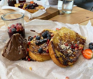 Frühstück im Sneak In in Wien