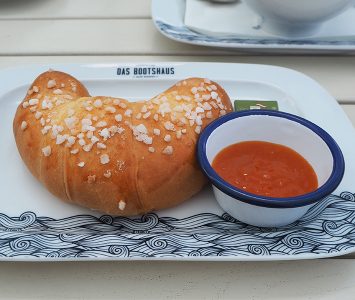 Frühstück im Landtmann Bootshaus in Wien