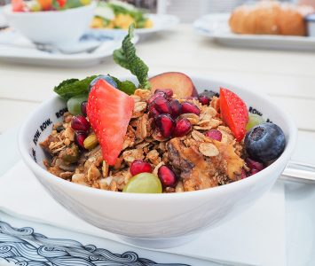 Frühstück im Landtmann Bootshaus in Wien