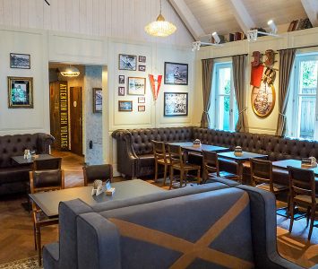 Frühstück im Landtmann Bootshaus in Wien