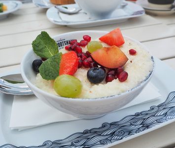 Frühstück im Landtmann Bootshaus in Wien