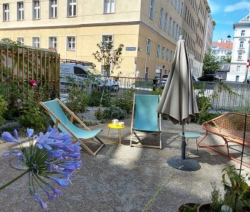 Frühstück in magdas Lokal in Wien