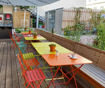 Frühstück in magdas Lokal in Wien