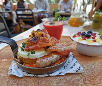 Frühstück im Adlerhof in Wien