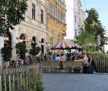Frühstück im Adlerhof in Wien