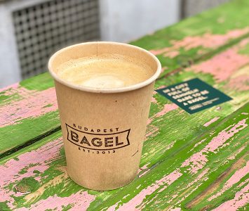 Frühstück bei Budapest Bägel in Wien