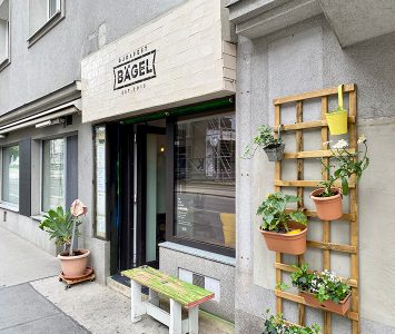 Frühstück bei Budapest Bägel in Wien