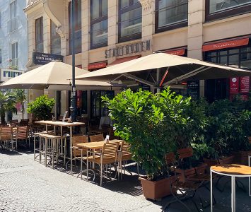 Frühstück im Stadtboden in Wien