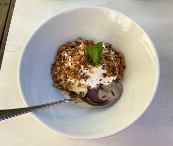 Frühstück im Zimmerservice in Wien
