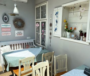 Frühstück im Lille Hus in Teesdorf