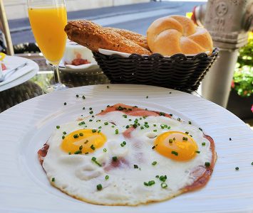 Frühstück in der Mühle in Perchtoldsdorf