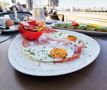 Frühstück im Das Fritz in Weiden am See