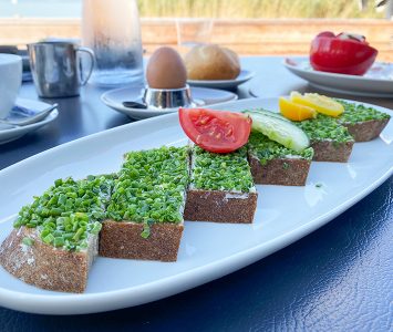 Frühstück im Das Fritz in Weiden am See