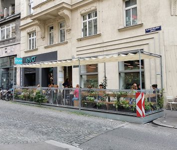 Frühstück im mani im Vierten in Wien