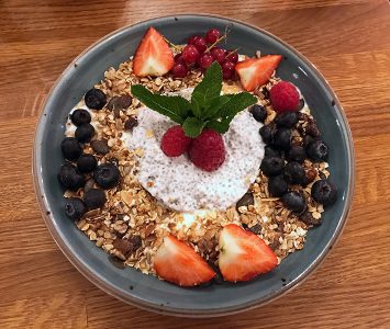 Frühstück im Das Vivet in Wien