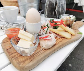 Frühstück im Heu & Gabel in Wien