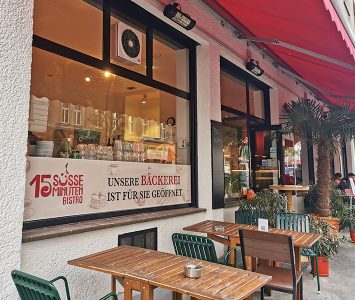 Frühstück im 15 süße Minuten in Wien