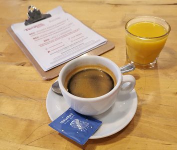 Frühstück im 15 süße Minuten in Wien