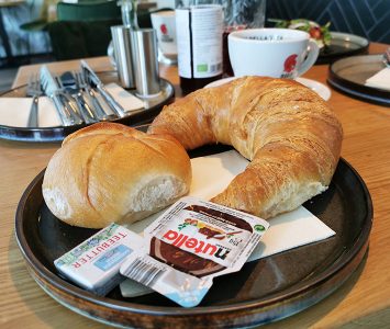 Frühstück im Café Friedl in Wien