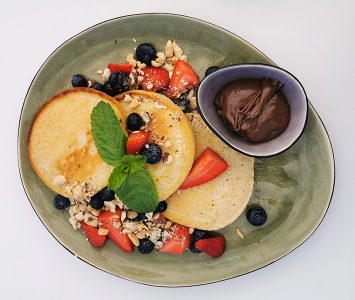 Frühstück im Brunchhouse am Irissee in Wien