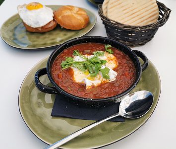 Frühstück im Brunchhouse am Irissee in Wien