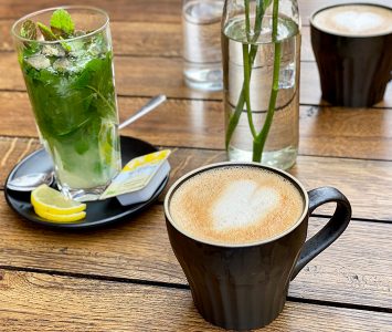 Frühstück im Makom in Wien