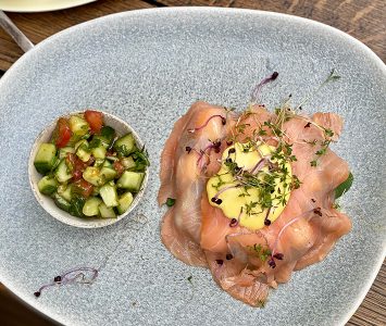 Frühstück im Makom in Wien