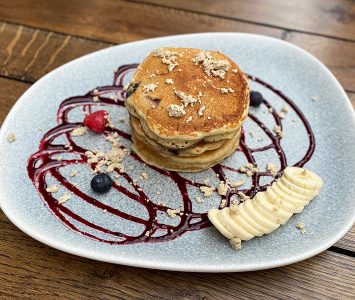 Frühstück im Makom in Wien