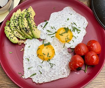 Frühstück im Makom in Wien