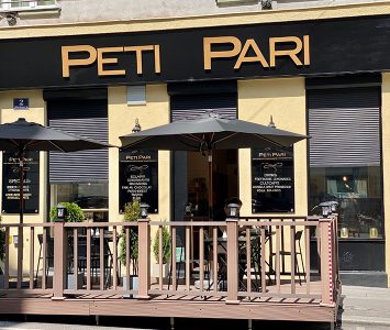 Frühstück im Peti Pari in Wien