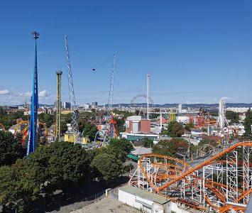 Frühstück im Neni am Prater in Wien