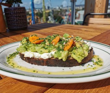 Frühstück im Neni am Prater in Wien