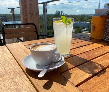 Frühstück im Neni am Prater in Wien