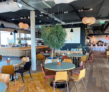 Frühstück im Neni am Prater in Wien