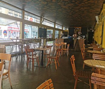 Frühstück im Naschmarkt Deli in Wien