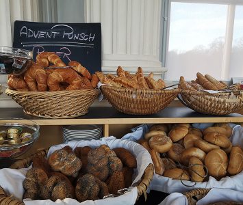 Frühstück im Café Gloriette in Wien