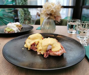 Frühstück in der Stadtallee in Wien