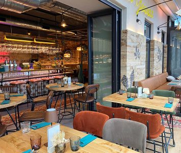 Frühstück in der Stadtallee in Wien