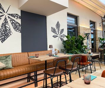 Frühstück in der Stadtallee in Wien