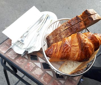 Frühstück im La Crèmerie in Wien