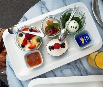 Frühstück im La Crèmerie in Wien