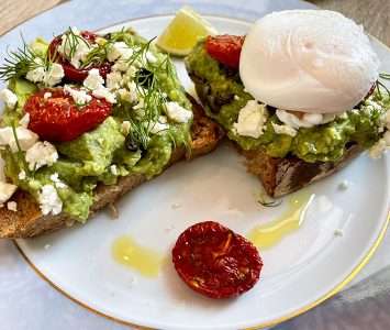 Frühstück im No Panic Coffee in Wien