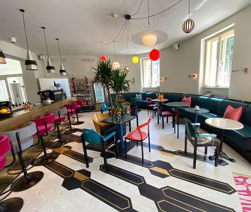 Frühstück im Liebling im Volkstheater in Wien