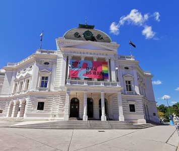 Frühstück im Liebling im Volkstheater in Wien