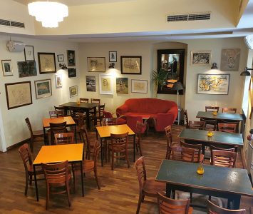 Frühstück im Café Camus in Wien