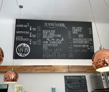 Frühstück in der Marin Espressobar in Wien