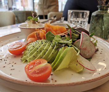 Frühstück im Le Cheri in Wien