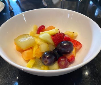 Frühstück im Café im KHM in Wien