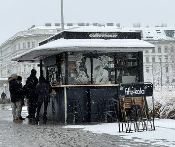 Frühstück in der Knockbox in Wien